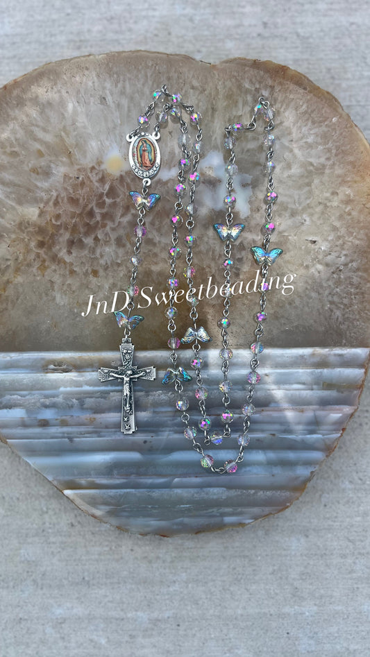 Our Lady of Guadalupana butterfly Rosary